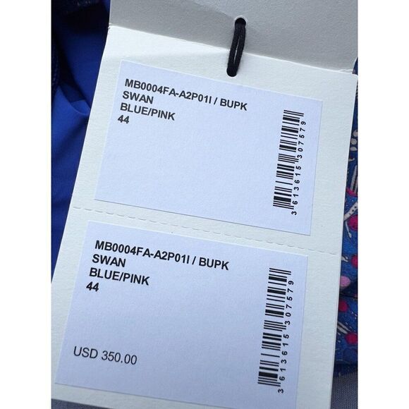 NWT Isabel Marant Swan Swimsuit in Blue and Pink Size 44 / US 12 Large - Picture 6 of 9